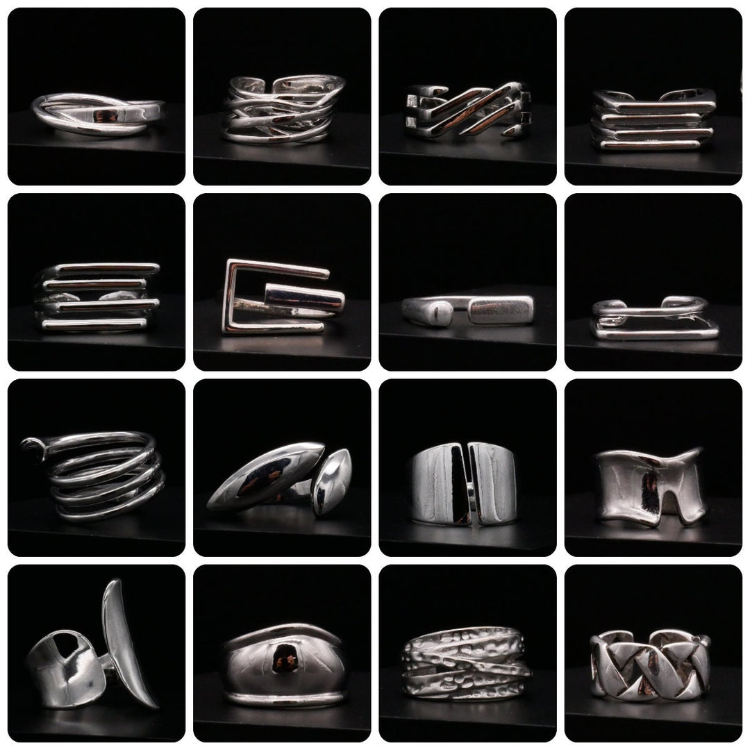 Ring Silver Plated UNISIZE - Q3