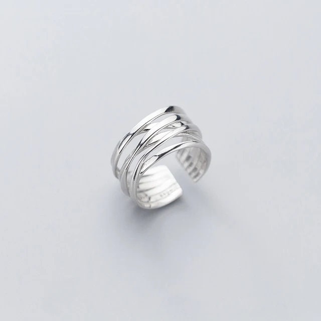 Ring Silver Plated UNISIZE - Q3