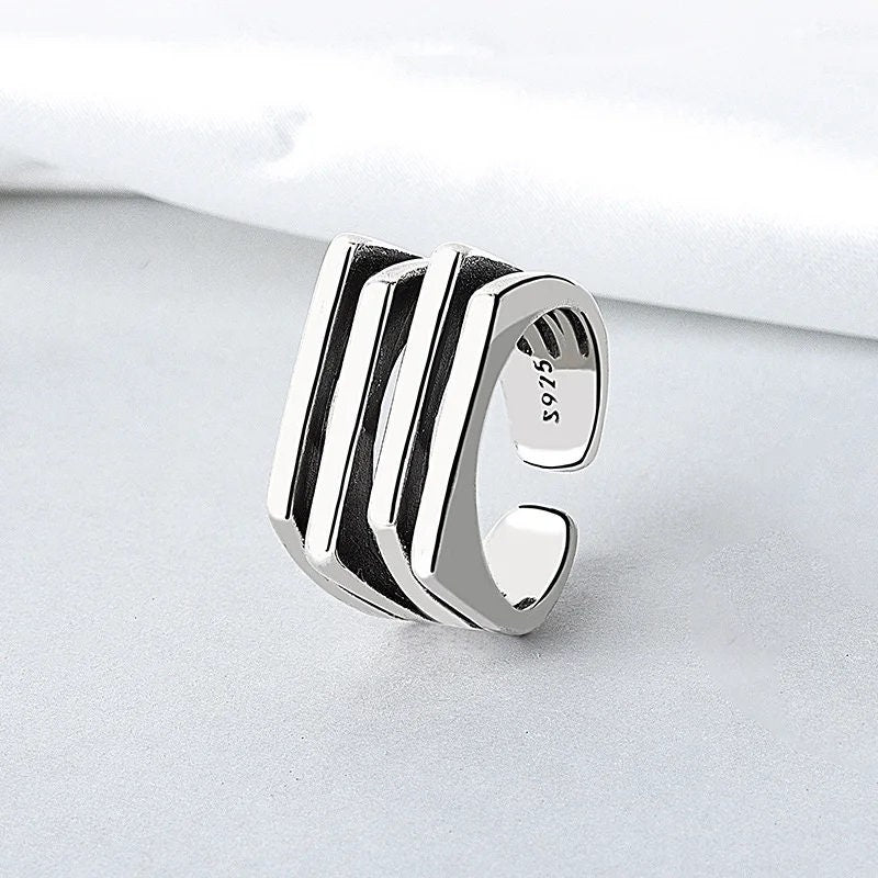 Ring Silver Plated UNISIZE - Q3