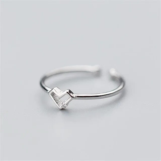 Ring Silver Plated UNISIZE - Q4