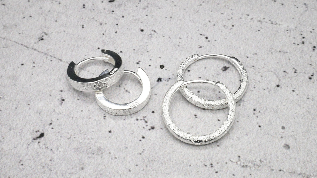 Paar Ohrringe 925er Silver Plated - 1N/15