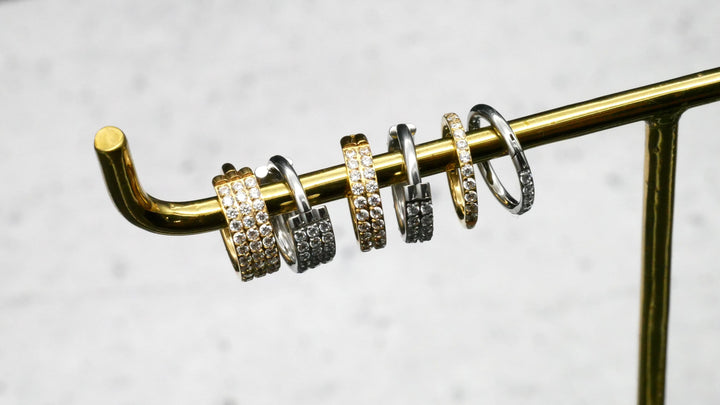 TITAN Ohrring Piercing in Gold / Silber - 1N/16
