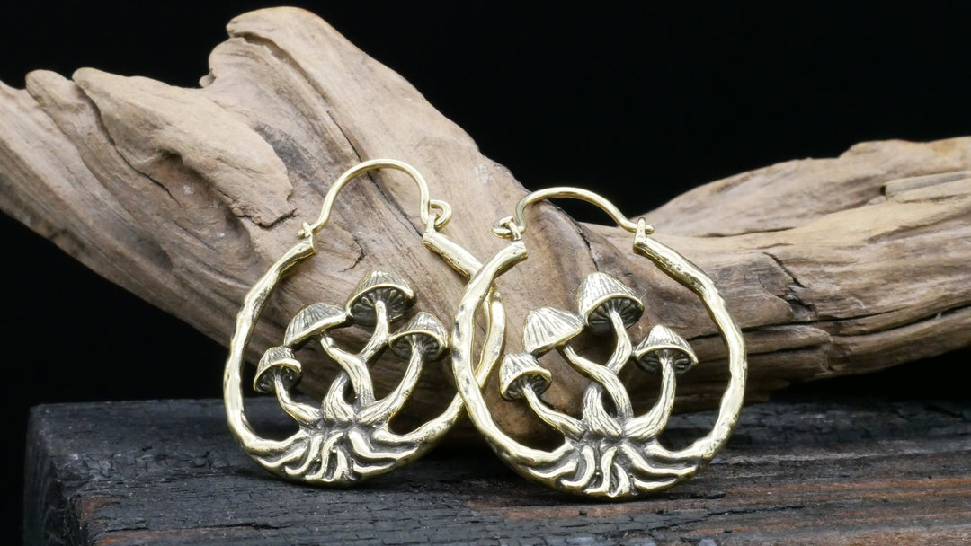 Ohrringe GOLDEN LOTUS - GG-1