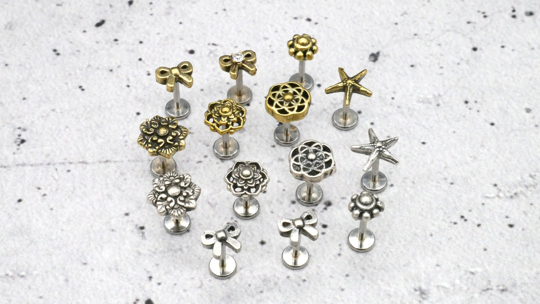 Piercing Labret/Medusa/Ohrstecker Chirurgenstahl 1O/04