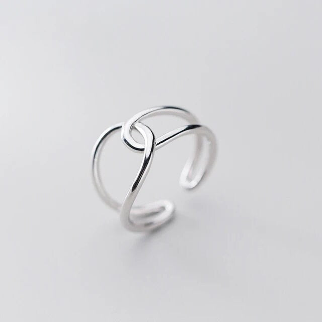 Ring Silver Plated UNISIZE - Q2