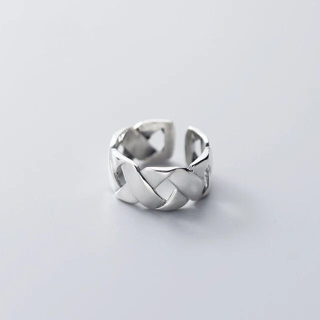 Ring Silver Plated UNISIZE - Q3