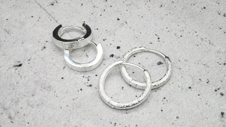 Paar Ohrringe 925er Silver Plated - 1N/15