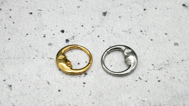 TITAN Piercing Ring Gold Silber - 1N/18