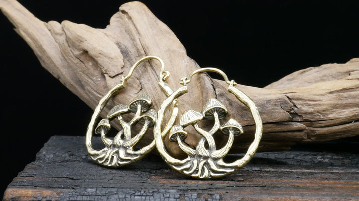 Ohrringe GOLDEN LOTUS - GG-1