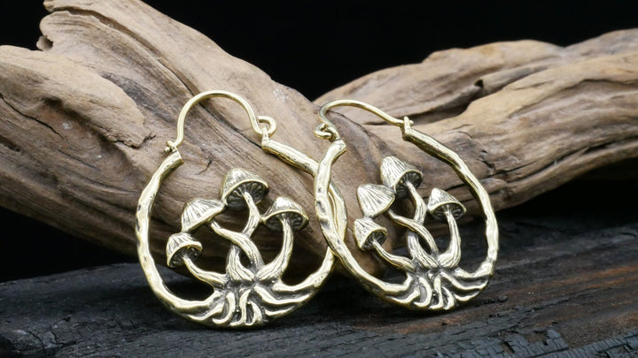 Ohrringe GOLDEN LOTUS - GG-1