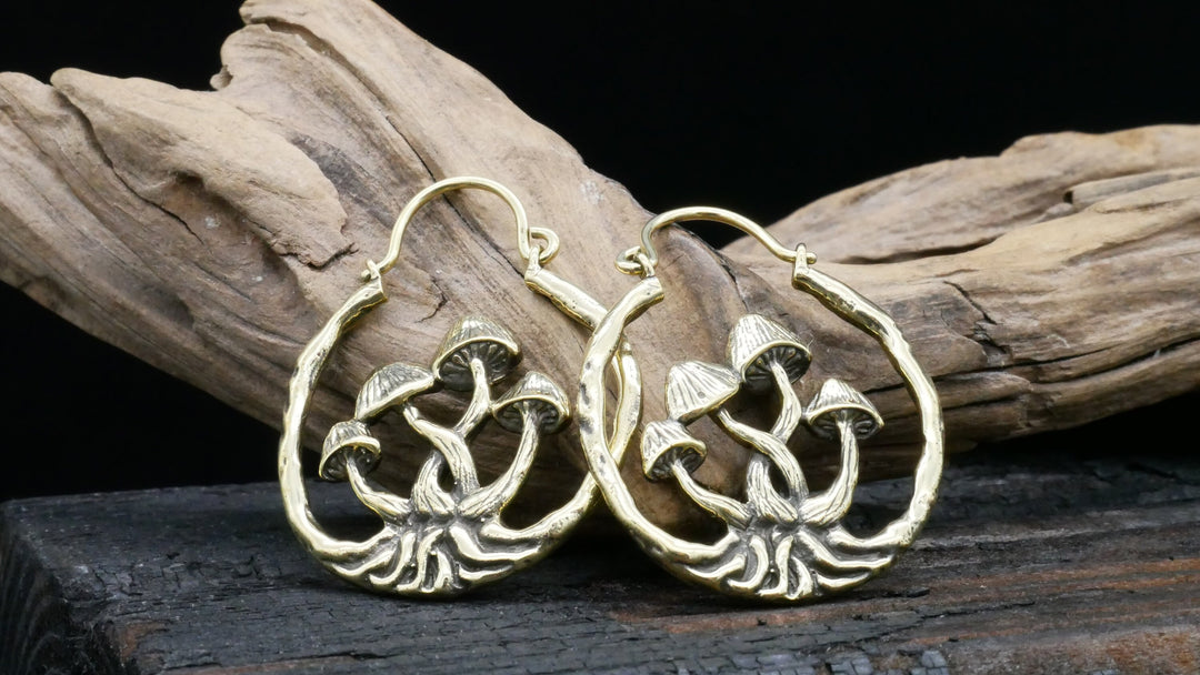 Ohrringe GOLDEN LOTUS - GG-1