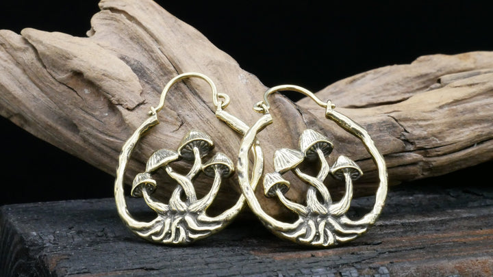 Ohrringe GOLDEN LOTUS - GG-1