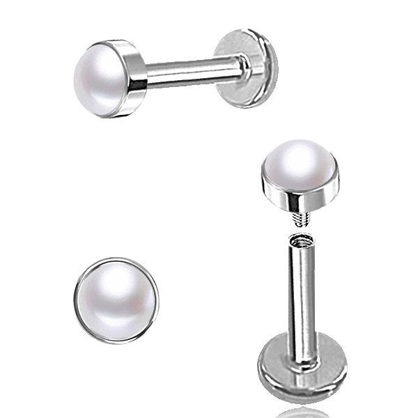 Piercing/Labret/Medusa/Tragus Chirurgenstahl - 1O/02