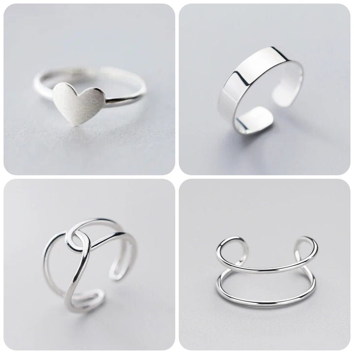 Ring Silver Plated UNISIZE - Q2