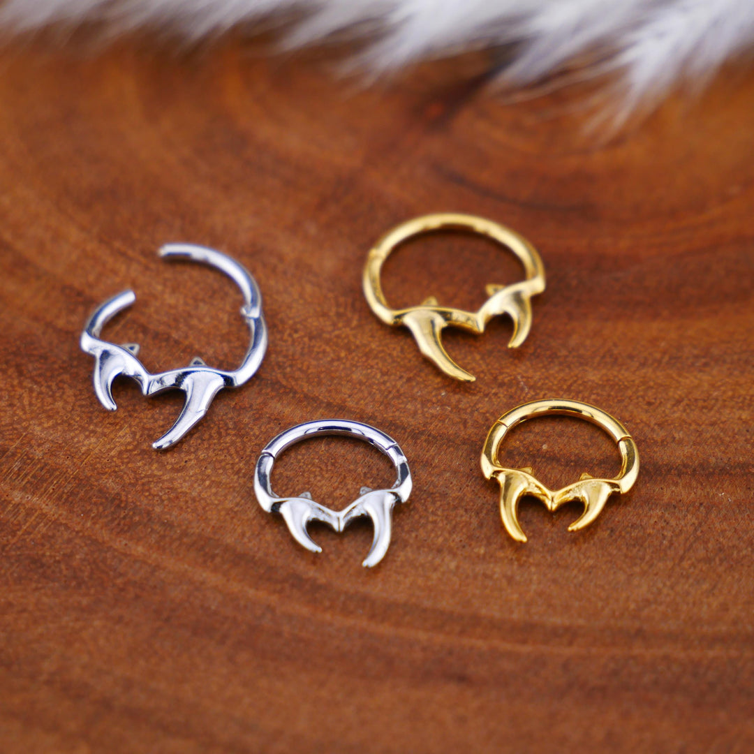 Chirurgenstahl Piercing Ring Gold Silber - 1M/19