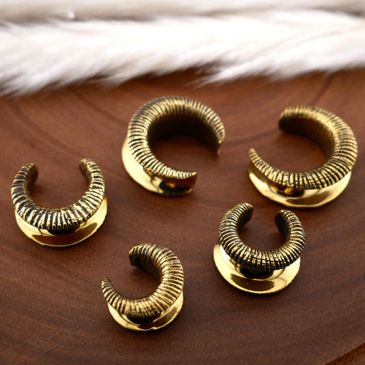 1x Saddle Plug aus Messing 12-20mm - G2