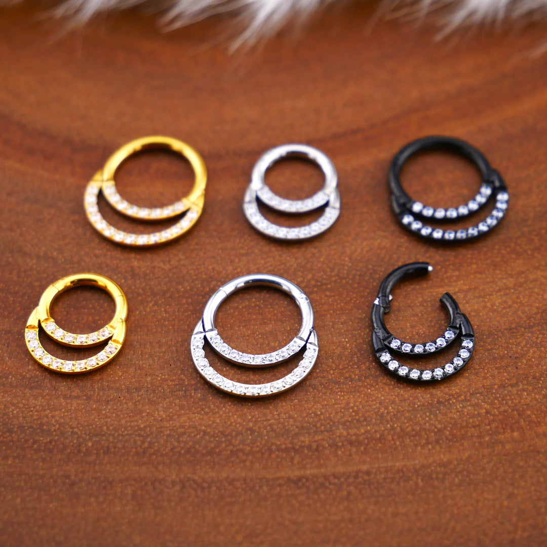 TITAN Piercing Ring Septum - 1O/17