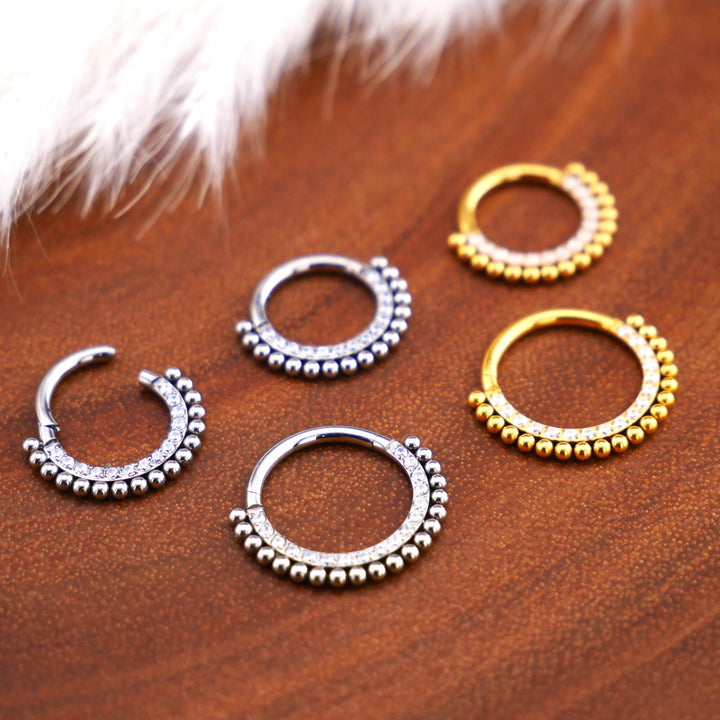 TITAN Piercing Ring Septum - 1O/17