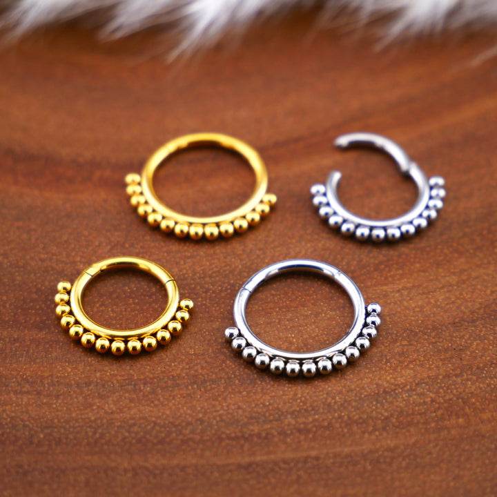 Piercing Ring Septum Chirurgenstahl - 1O/17