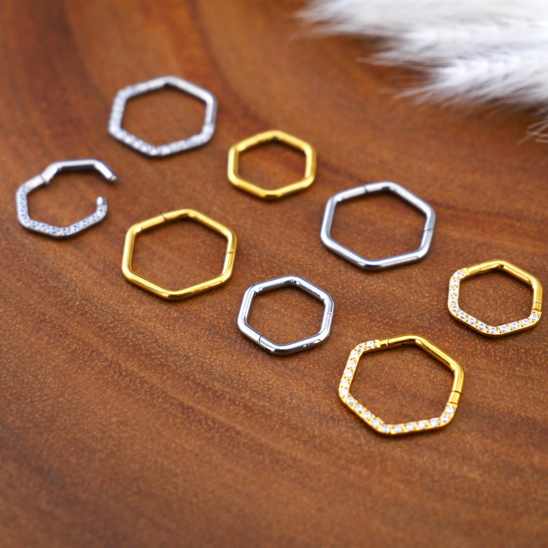 Piercing Ring Septum Chirurgenstahl - 1O/19