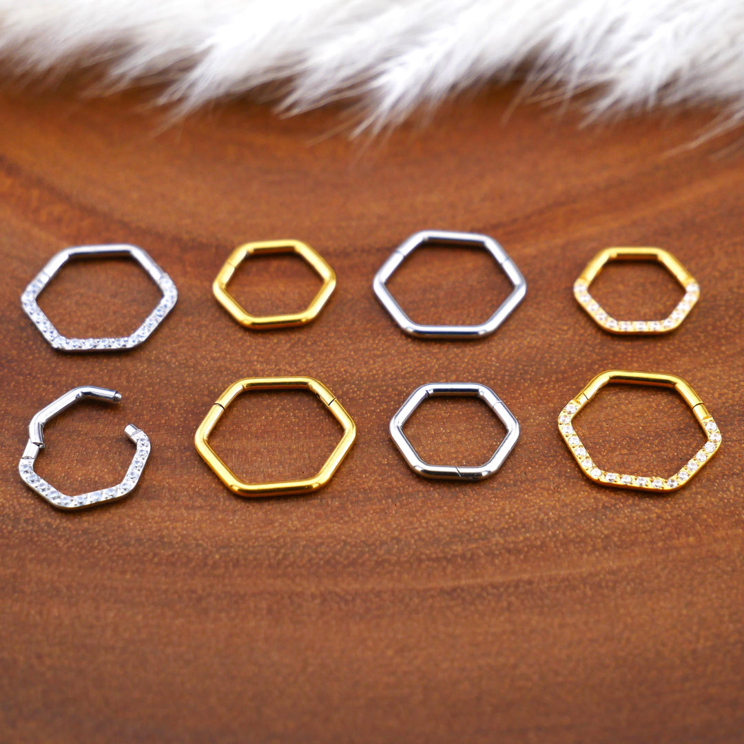 Piercing Ring Septum Chirurgenstahl - 1O/19