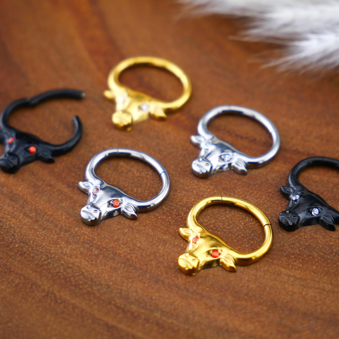 Piercing Ring Septum Chirurgenstahl - 1O/19