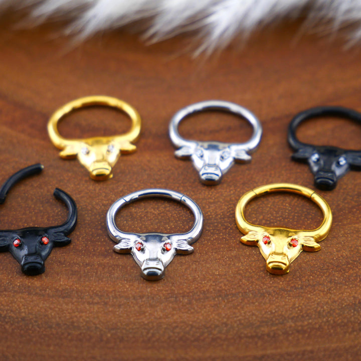 Piercing Ring Septum Chirurgenstahl - 1O/19