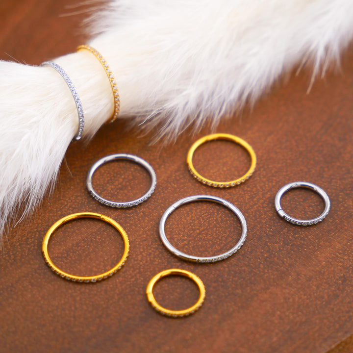 TITAN Piercing Ring (20g) 0,8mm - 1O/18