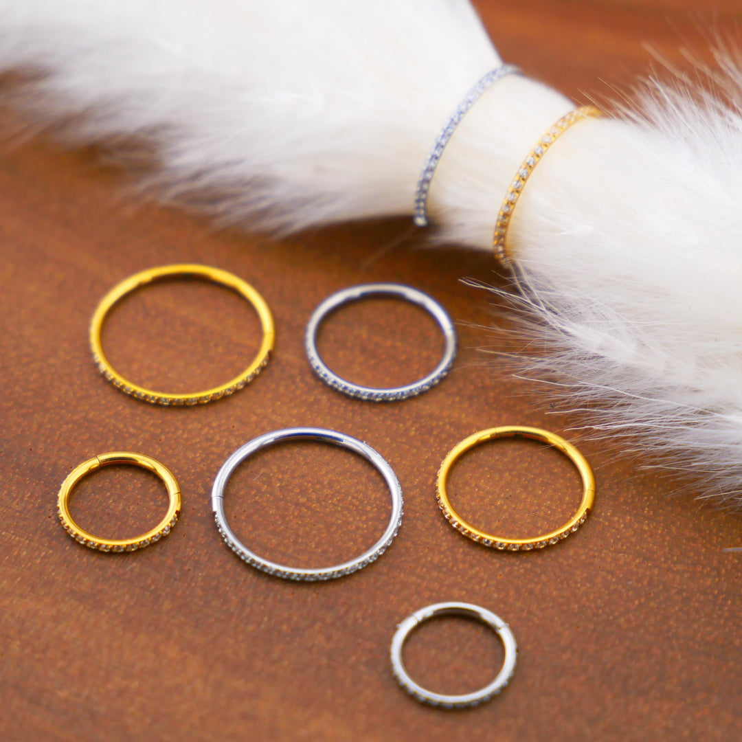 TITAN Piercing Ring (20g) 0,8mm - 1O/18