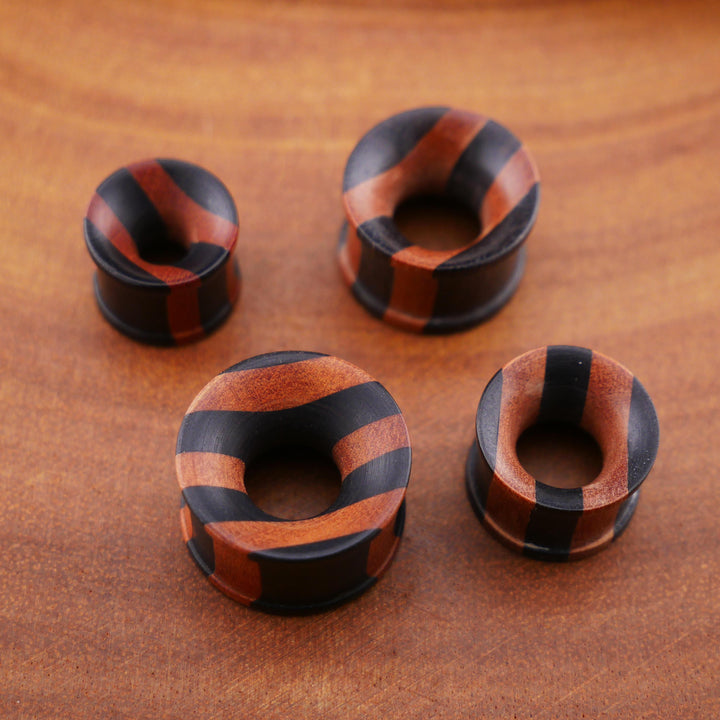 1x Tunnel Arang und Sawo Wood 4-18mm - P2