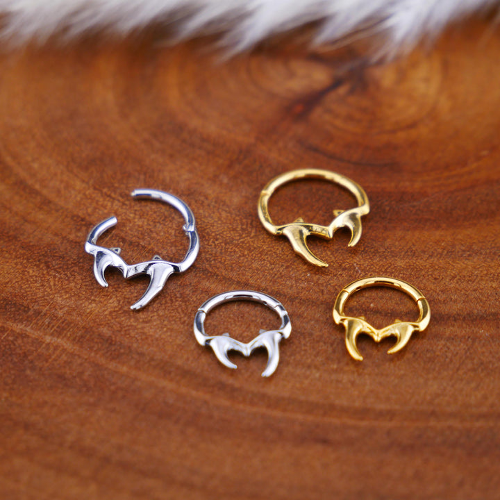 Chirurgenstahl Piercing Ring Gold Silber - 1M/19