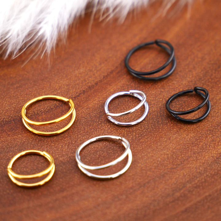 Piercing Ring Septum Chirurgenstahl - 1O/16