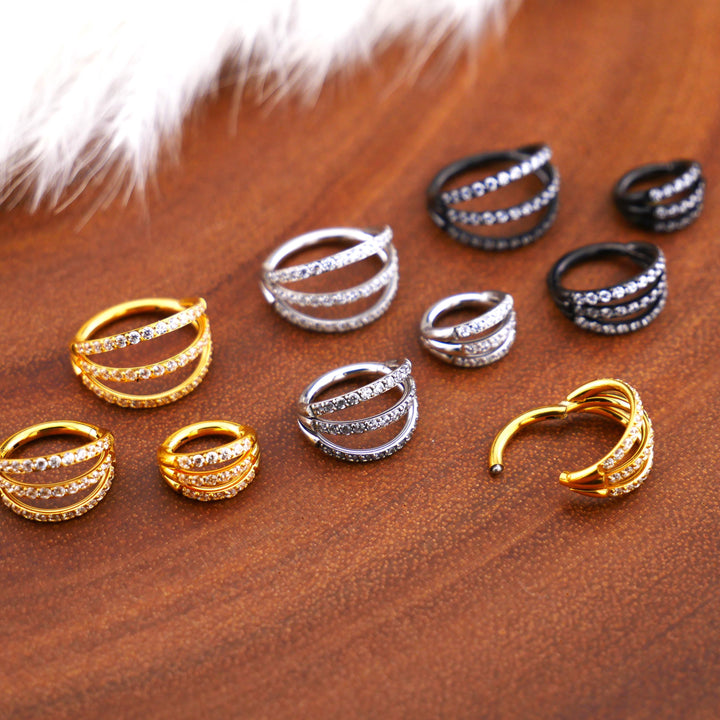 TITAN Piercing Ring Septum - 1O/16