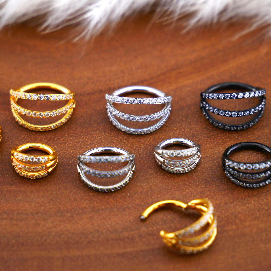 TITAN Piercing Ring Septum - 1O/16