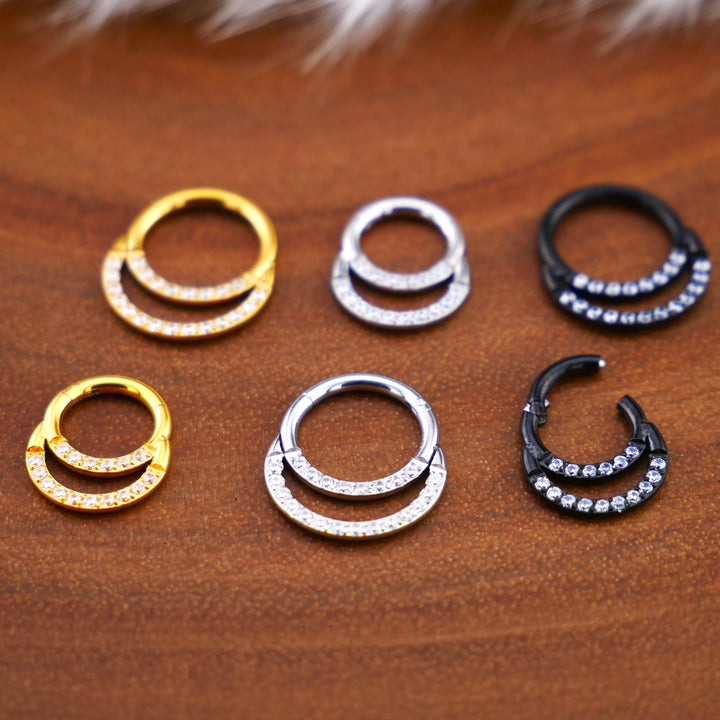 TITAN Piercing Ring Septum - 1O/17