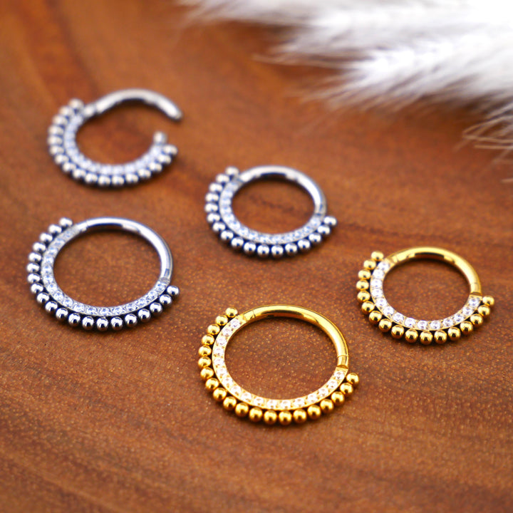 TITAN Piercing Ring Septum - 1O/17