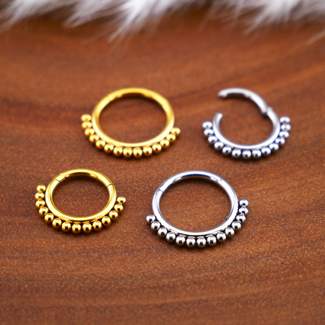 Piercing Ring Septum Chirurgenstahl - 1O/17