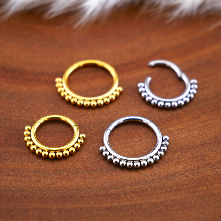 Piercing Ring Septum Chirurgenstahl - 1O/17