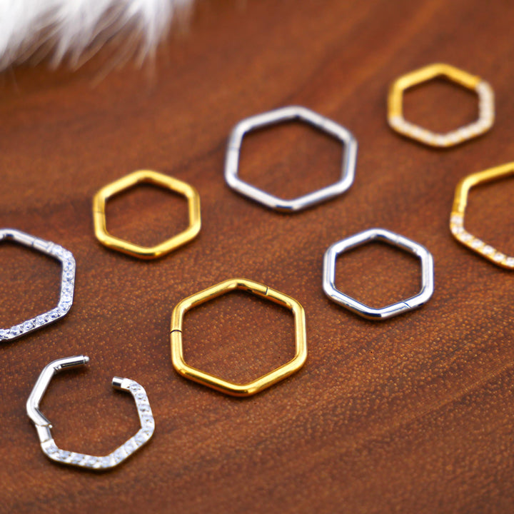 Piercing Ring Septum Chirurgenstahl - 1O/19