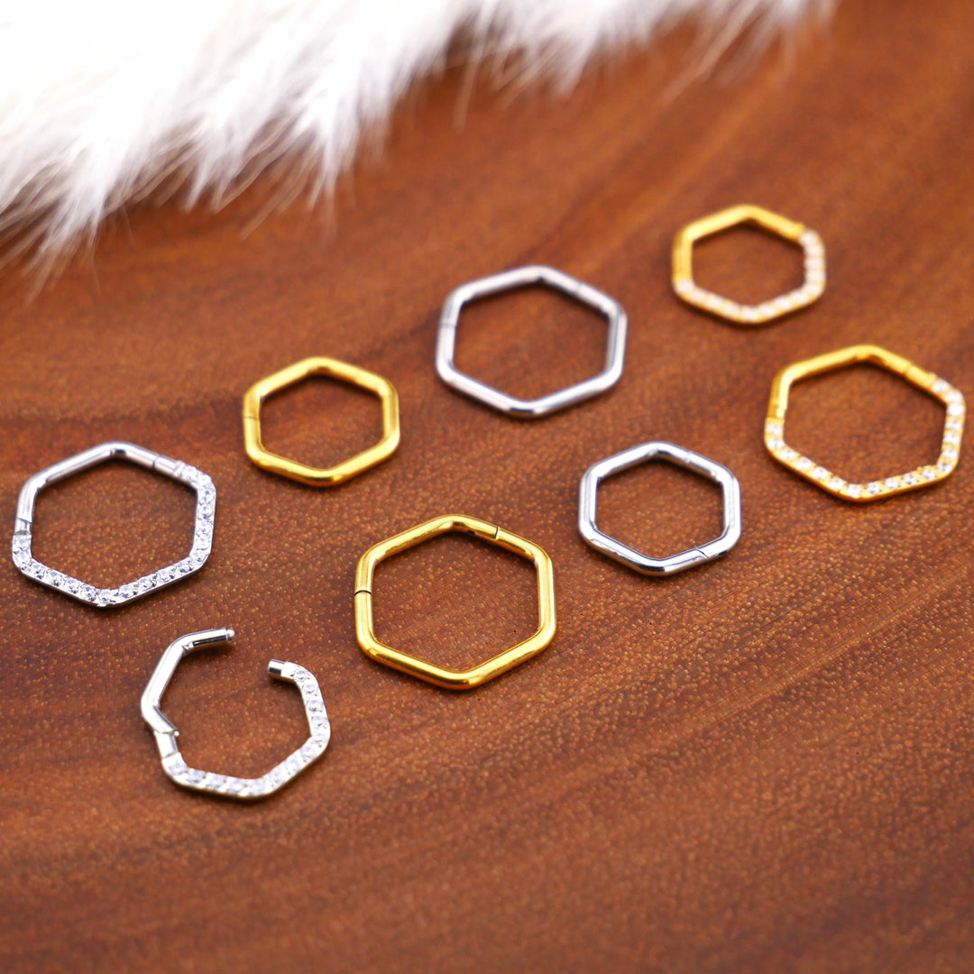 Piercing Ring Septum Chirurgenstahl - 1O/19