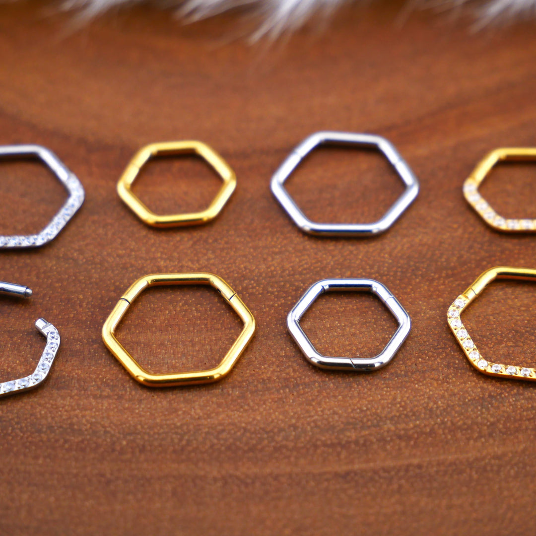Piercing Ring Septum Chirurgenstahl - 1O/19