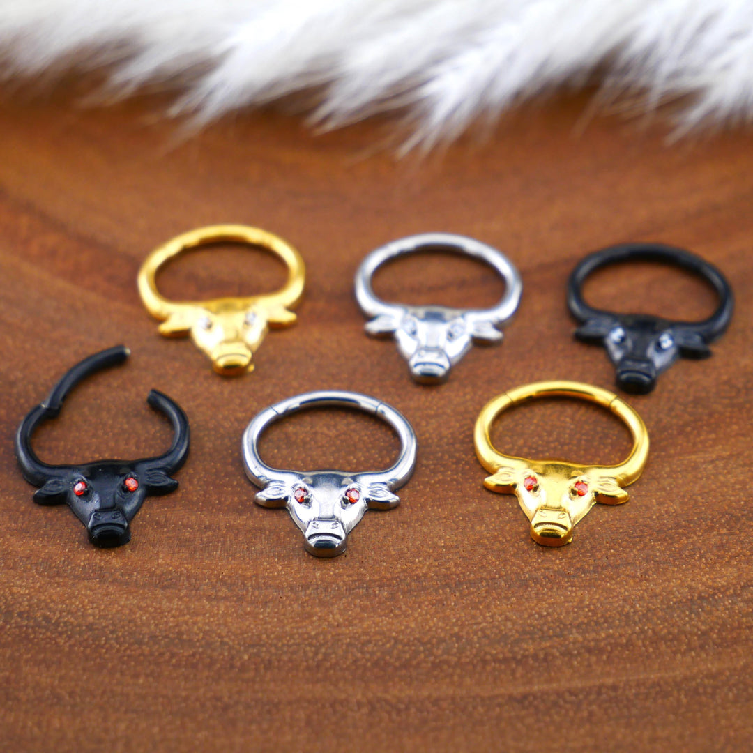 Piercing Ring Septum Chirurgenstahl - 1O/19