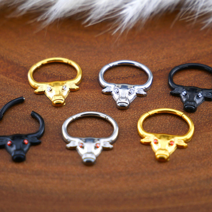 Piercing Ring Septum Chirurgenstahl - 1O/19
