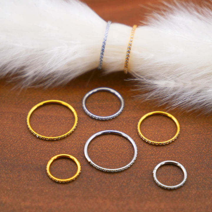 TITAN Piercing Ring (20g) 0,8mm - 1O/18