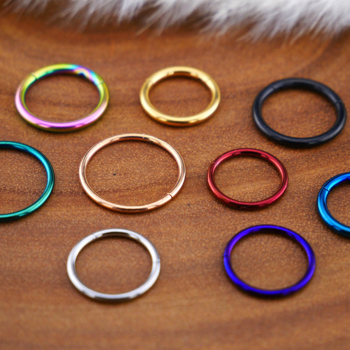 Piercing TITAN Ring Nasenring Septum Helix - 1Q/09