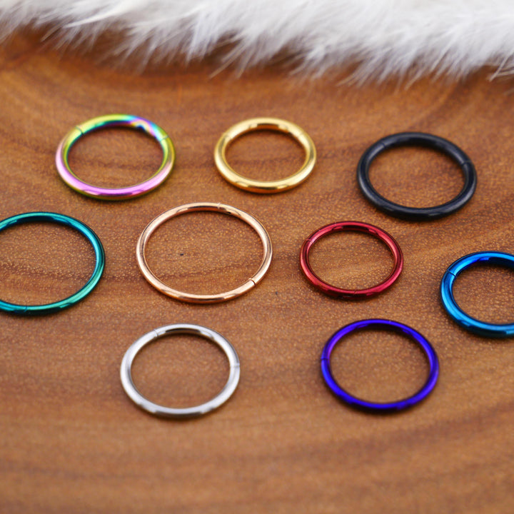 Piercing TITAN Ring Nasenring Septum Helix - 1Q/09