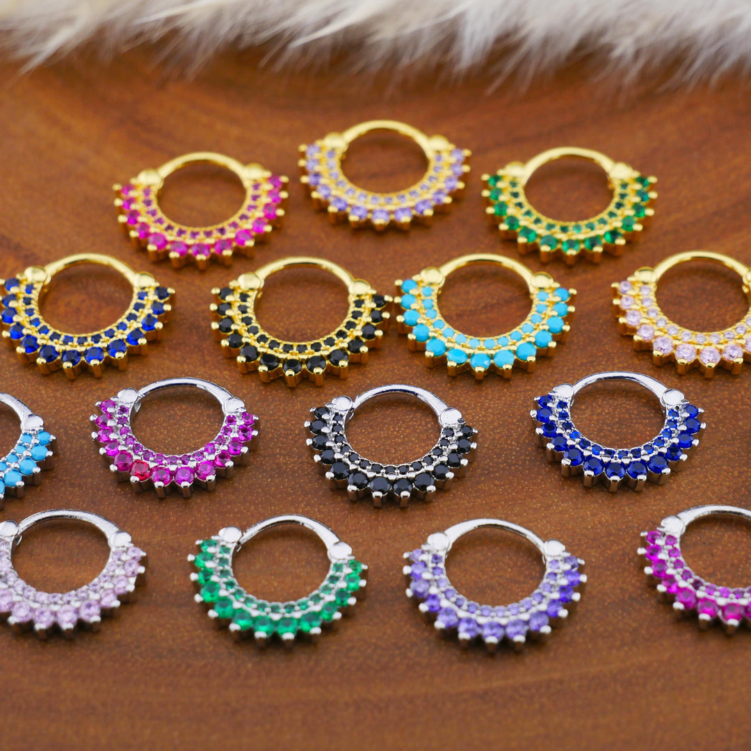 Piercing Ring (18g) Septum Helix Industrial Daith Tragus - 1Q/11