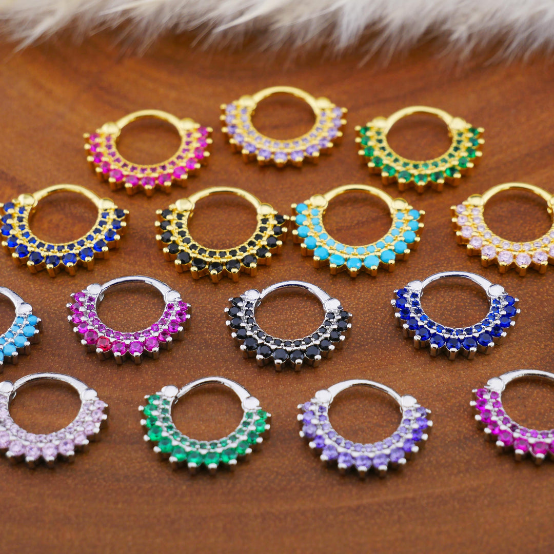 Piercing Ring (18g) Septum Helix Industrial Daith Tragus - 1Q/11