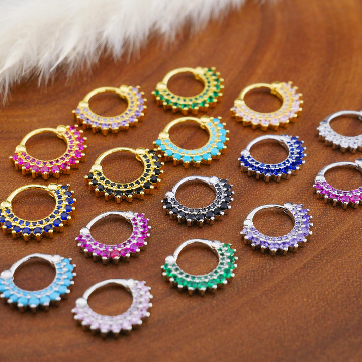 Piercing Ring (18g) Septum Helix Industrial Daith Tragus - 1Q/11
