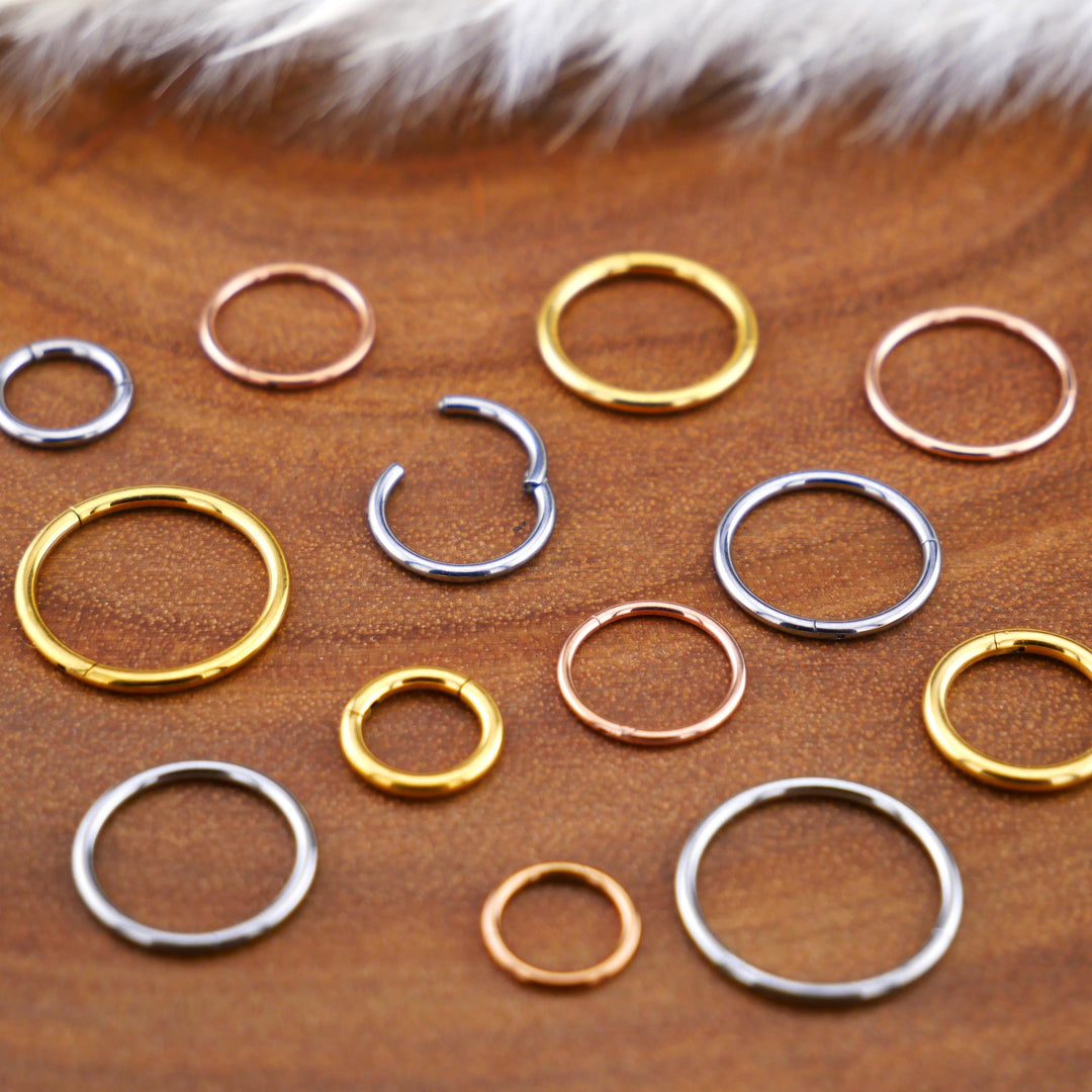 Piercing TITAN Ring Nasenring Septum Helix - 1Q/08